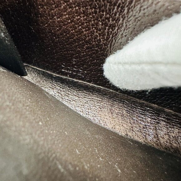 Gucci Large Double  G Monogrammed Zippy wallet Vintage Luxury Accessory - Picture 8 of 12